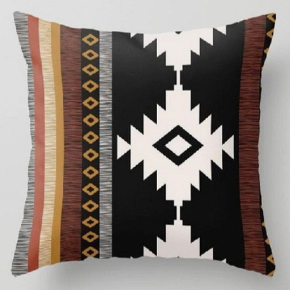 Rustic Cushion Covers Aztec