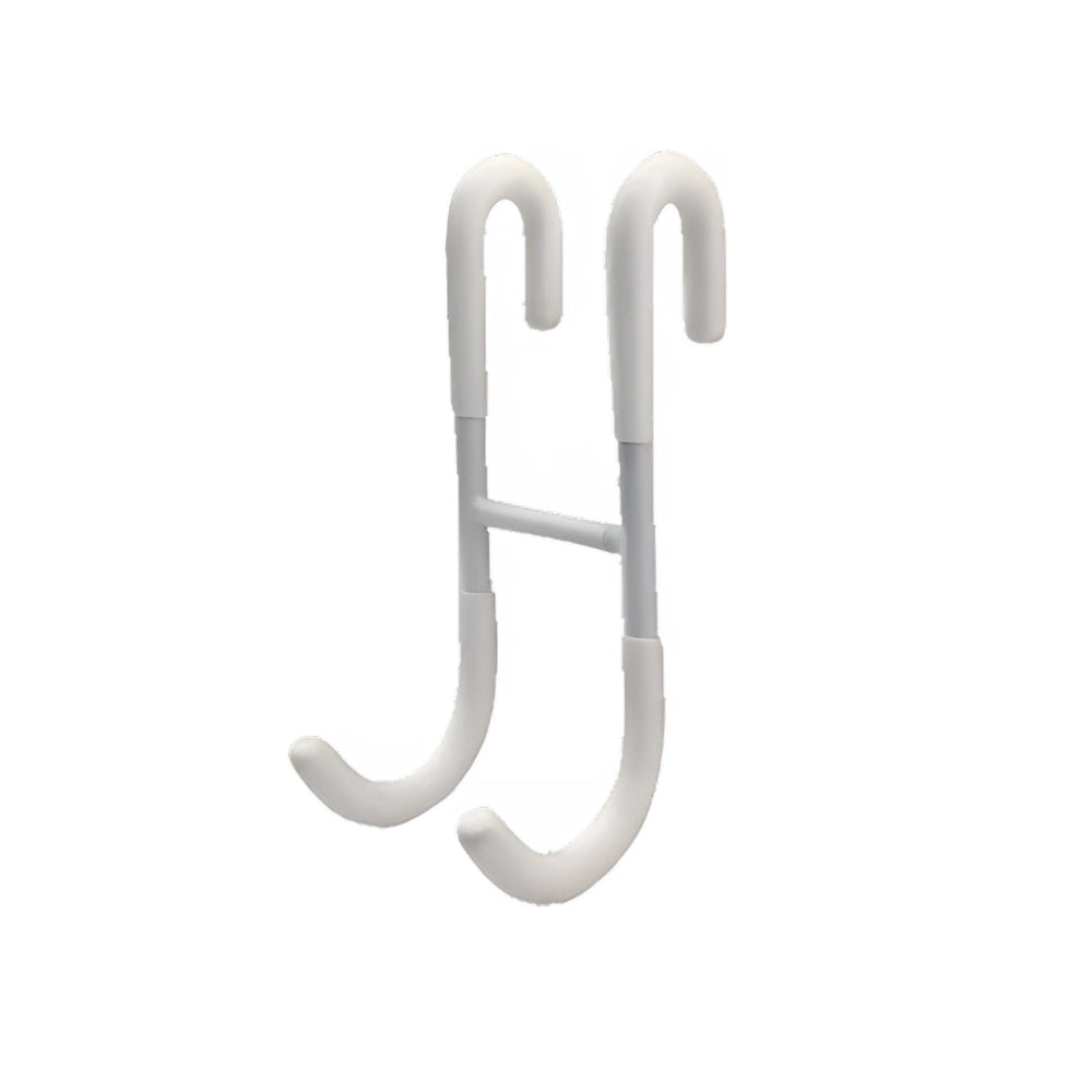 S-Shaped Drill-Free Bathroom Hanging Hook White