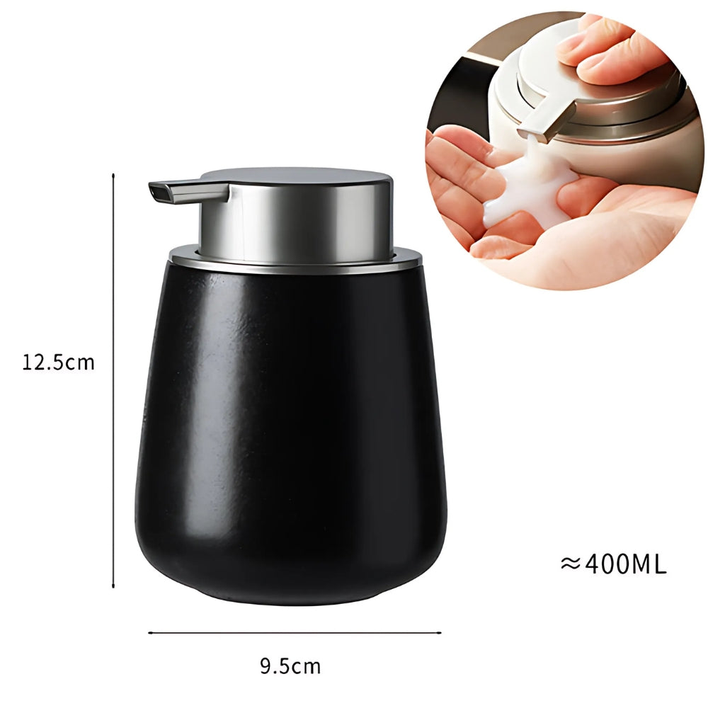Minimalist Touch Dispenser Midnight Black