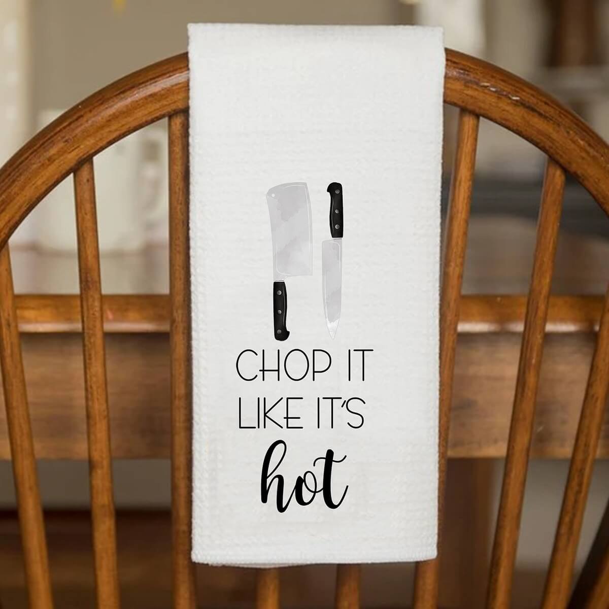 Funny Kitchen Towels Knife