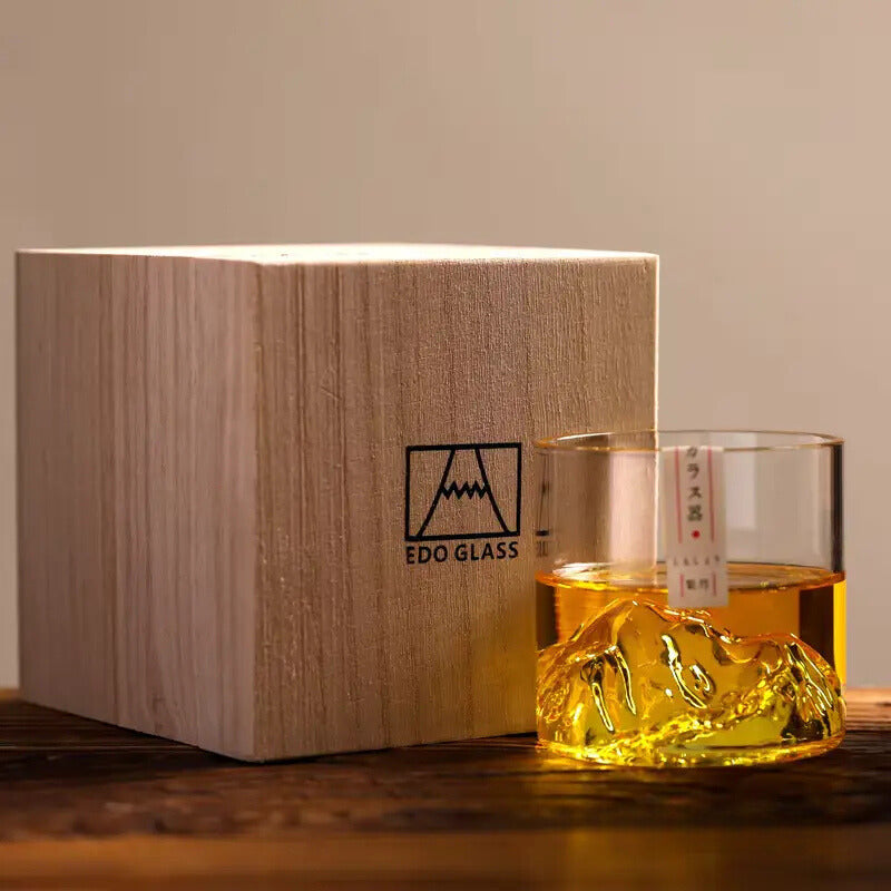 Fuji Mountain Whisky Glass
