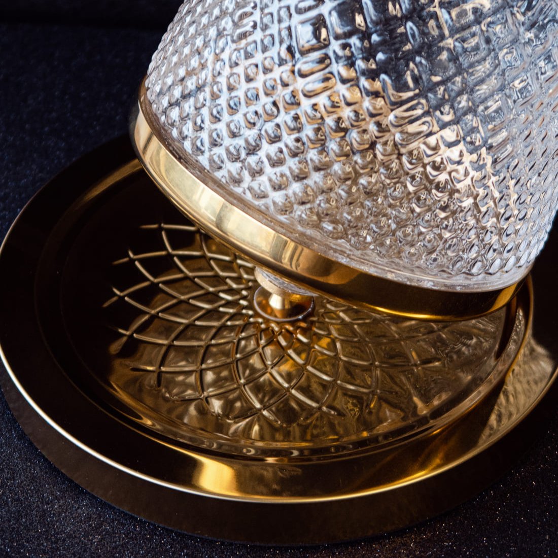 Crystal Elegance Rotating Decanter