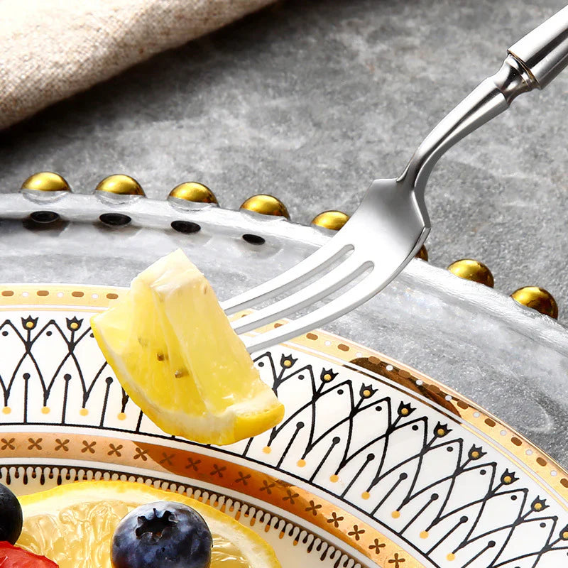 Celine Silver Flatware Set – Luxury Cutlery