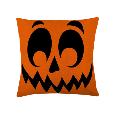 Halloween Time Cushion Covers Pumpkin Face