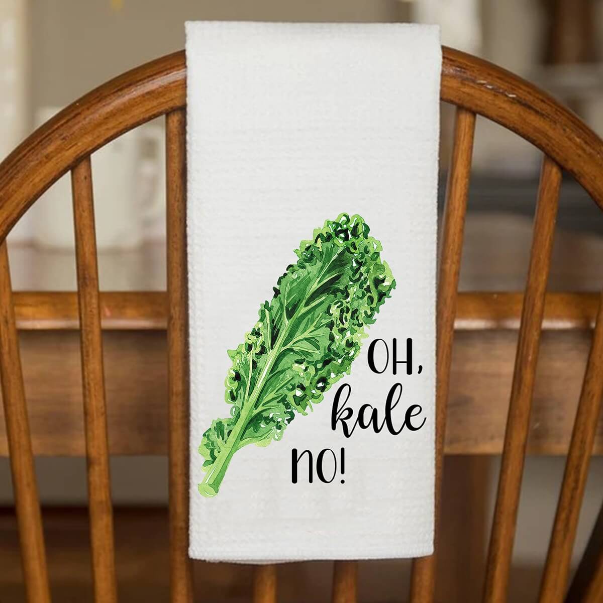 Funny Kitchen Towels Kale