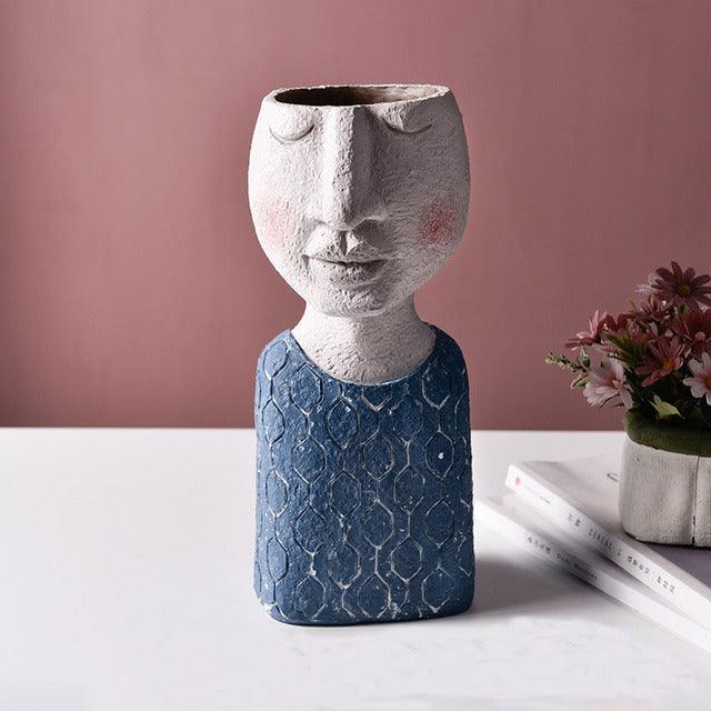 Persona Caricature Sculpture Pot Patrick