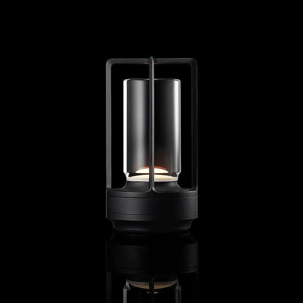 Casa Nordic Crystal Lantern Black