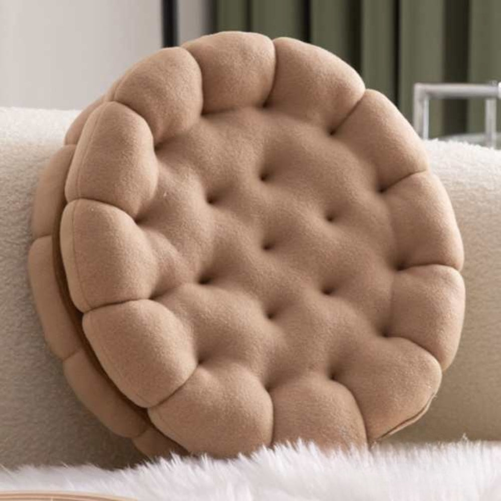 Snuggly Cookie-Inspired Cushion Caramel