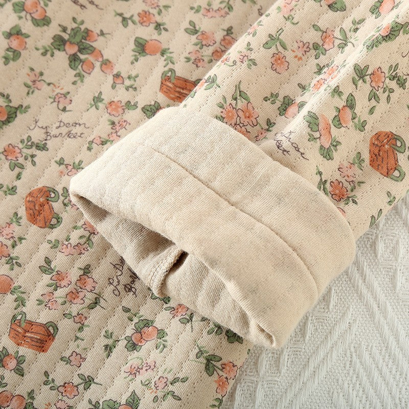Women's Vintage Cotton Pajama Set