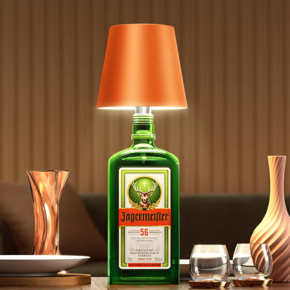 Wireless Bottle Lamp Orange