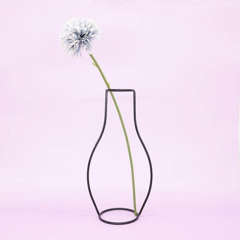 Sleek Iron Line Vase Stand F