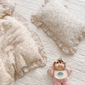 Animal Theme Ruffle Duvet Cover Set – Cotton Muslin