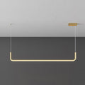 Alain Modern LED Line Chandelier