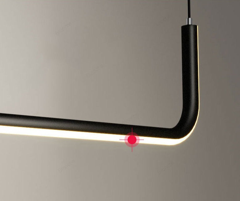 Alain Modern LED Line Chandelier