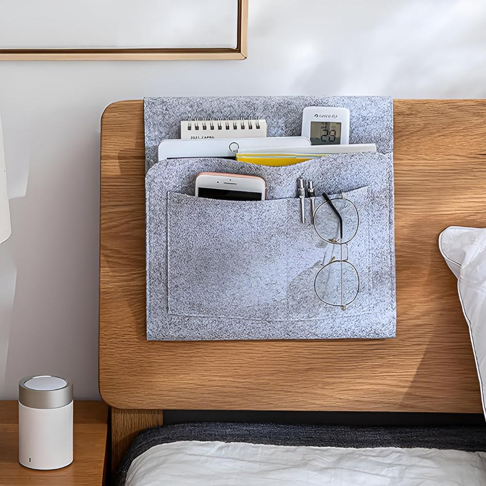 Bedside Dorm Storage Organizer Pocket