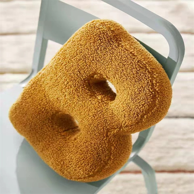 Alphabet Letter Fleece Pillows B