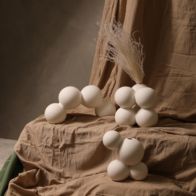 Andro Dot Porcelain Vases