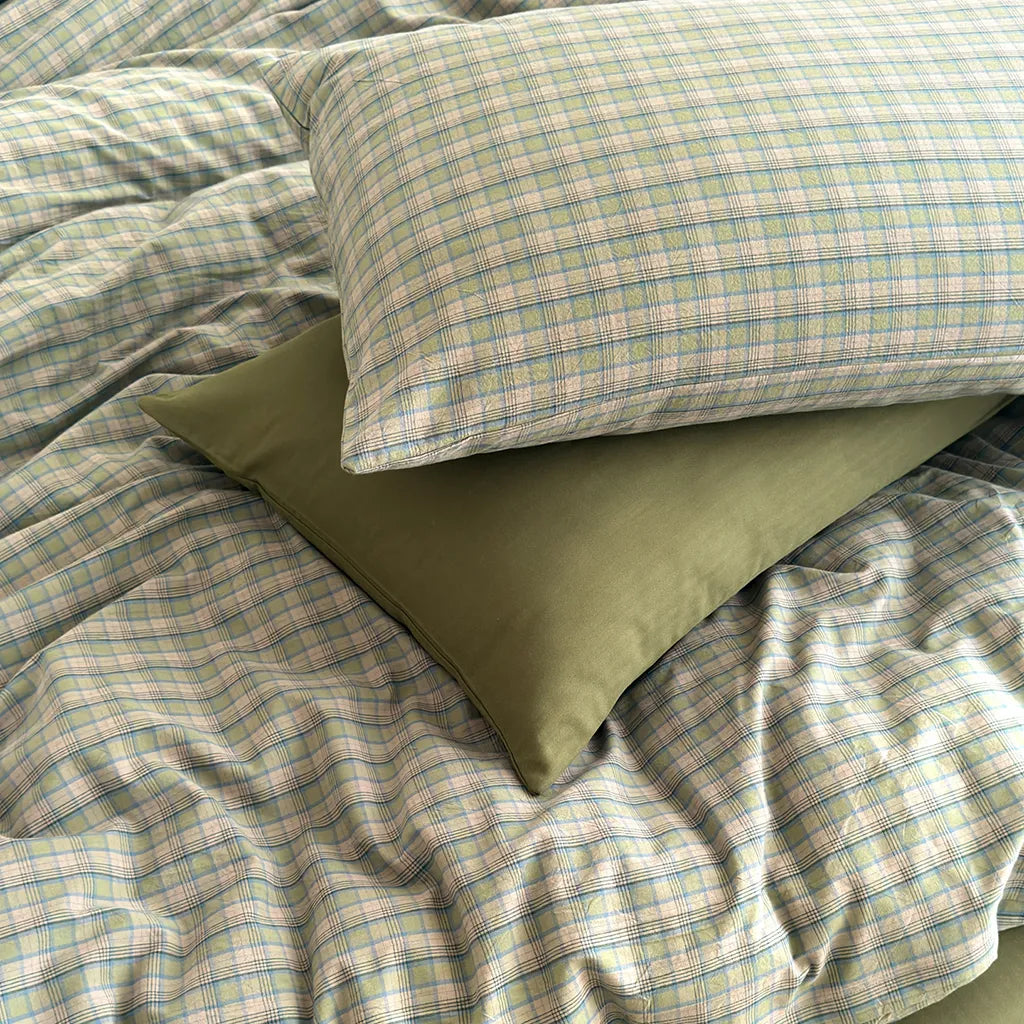 Annie Plaid Duvet Cover