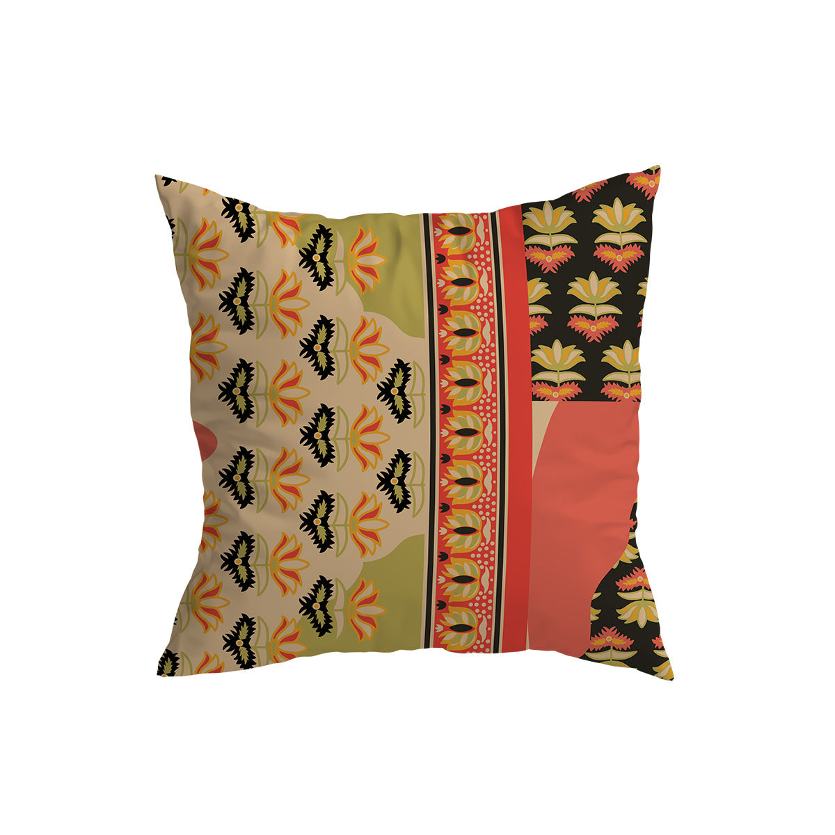 Patchwork Cushion Covers Appliqu