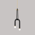 Arc Double Bulb LED Pendant Chandelier