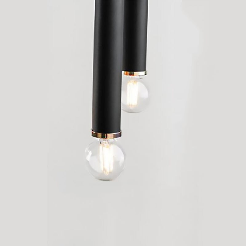 Arc Double Bulb LED Pendant Chandelier