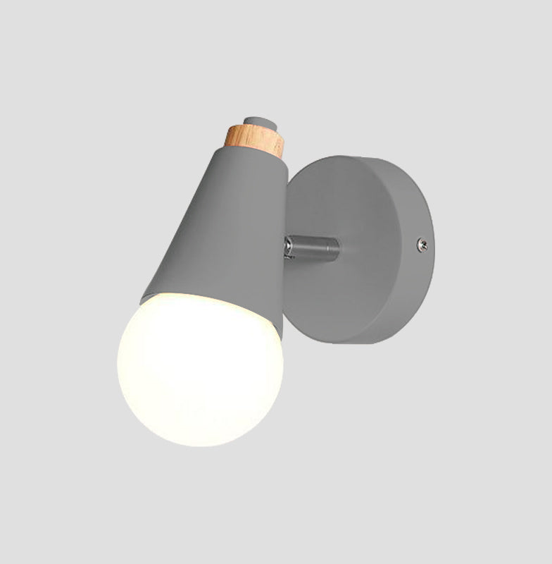 Ari Cone Mini Wall Sconce Grey Grey