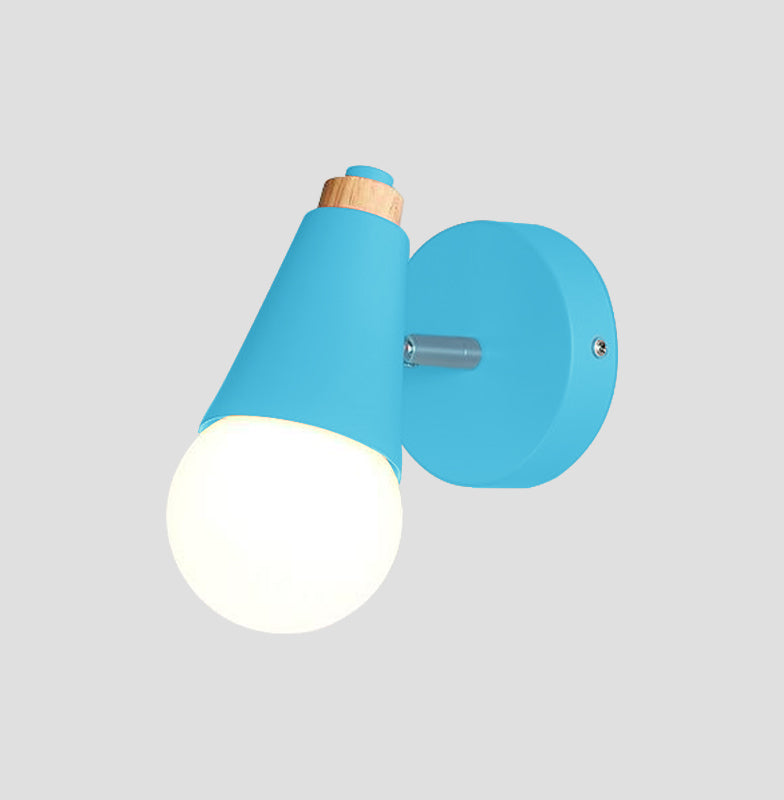 Ari Cone Mini Wall Sconce Blue Blue