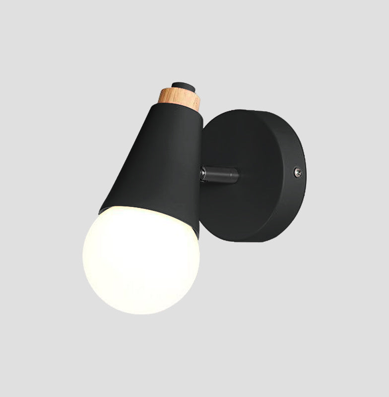 Ari Cone Mini Wall Sconce Black Black