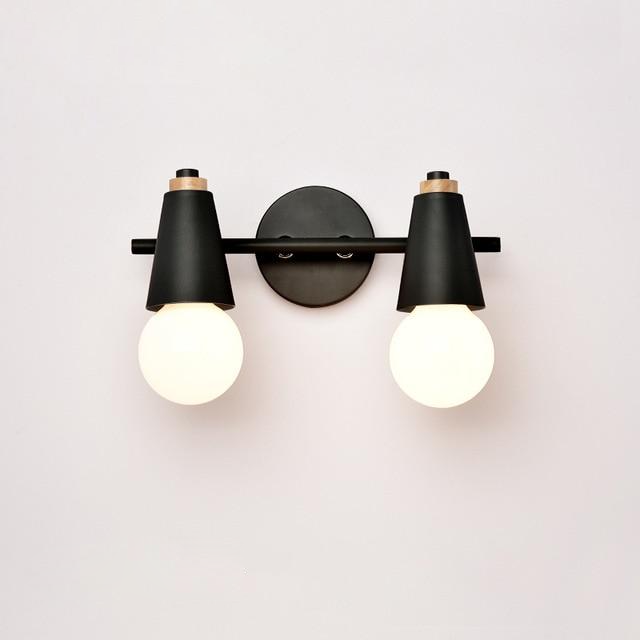 Ari Wall Lamp - Final Sale 2 Lights Black