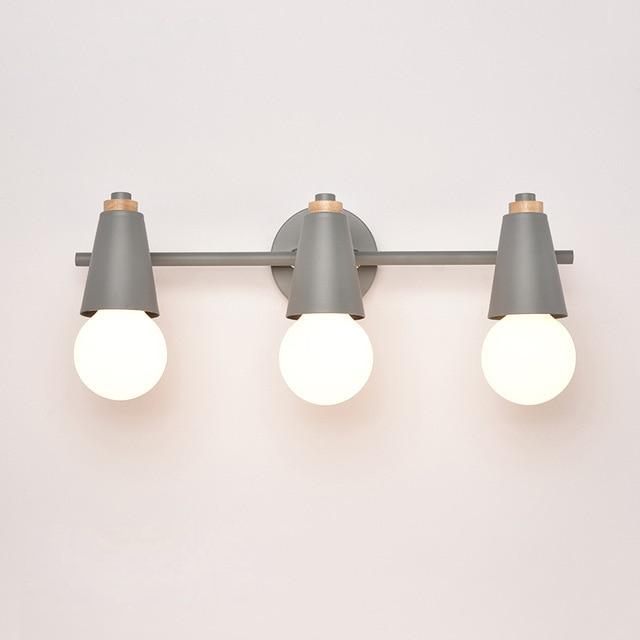 Ari Wall Lamp - Final Sale 3 Lights Gray