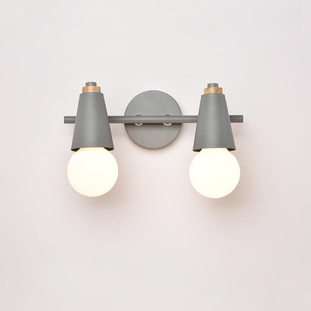Ari Wall Lamp - Final Sale 2 Lights Gray