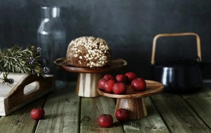 Arise Wood Display Stand