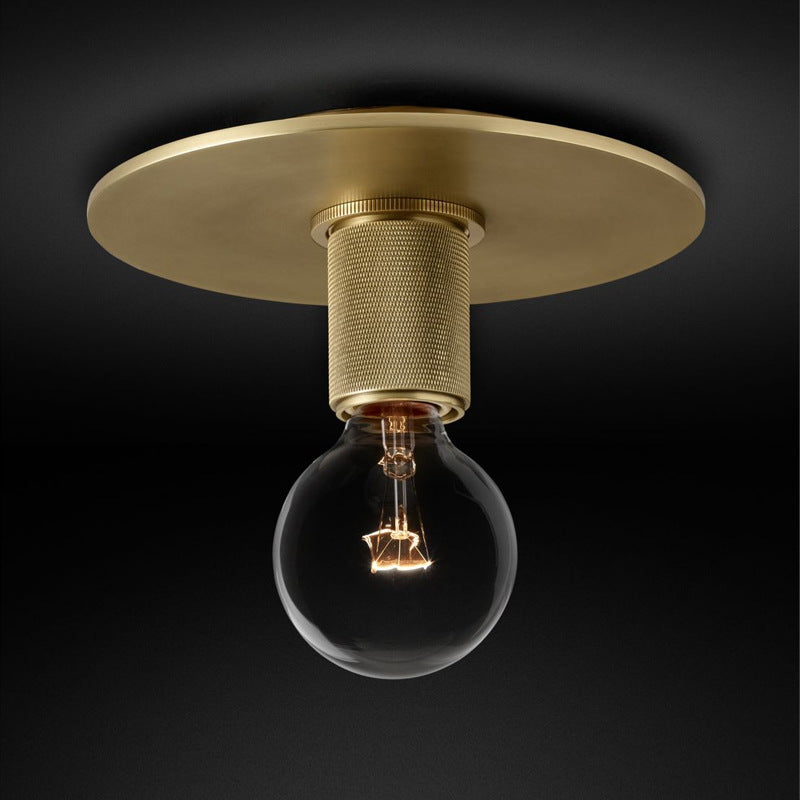 Armed Retro Brass Series - Ceiling Light Flat