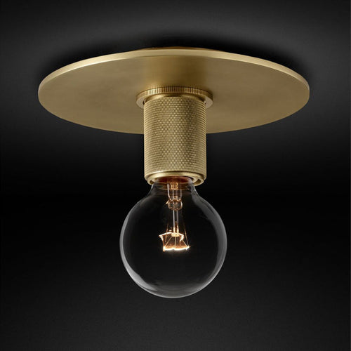 Armed Retro Brass Series - Ceiling Light Flat