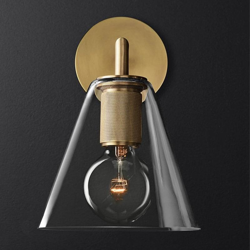 Armed Retro Brass Series - Wall Sconce Classic Armed Sconce