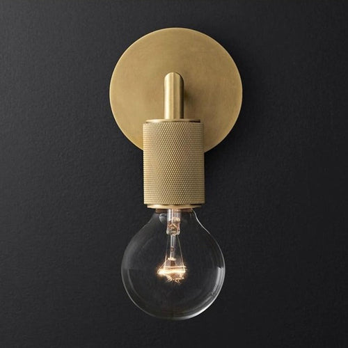 Armed Retro Brass Series - Wall Sconce Simple Armed Sconce