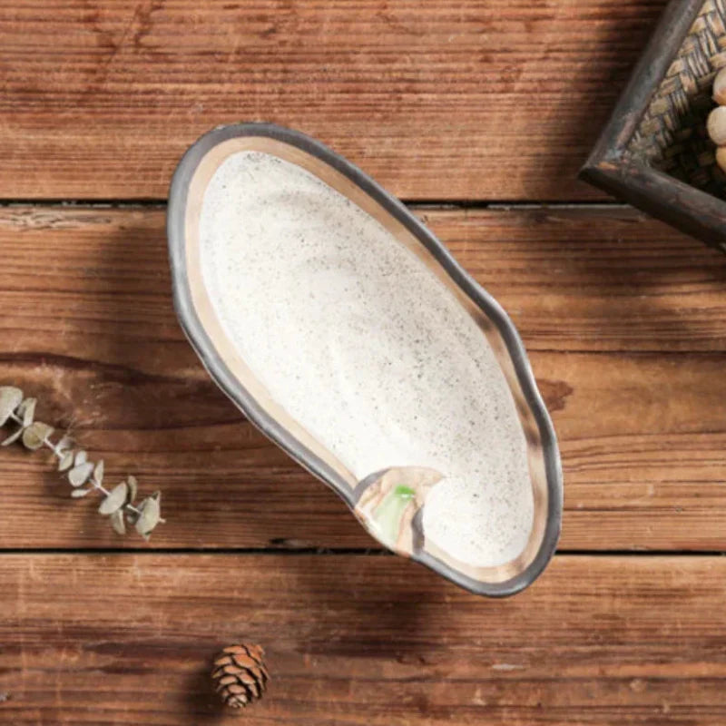 Artisan Shell Serving Plates