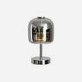 Astra Noir Glass Table Lamp