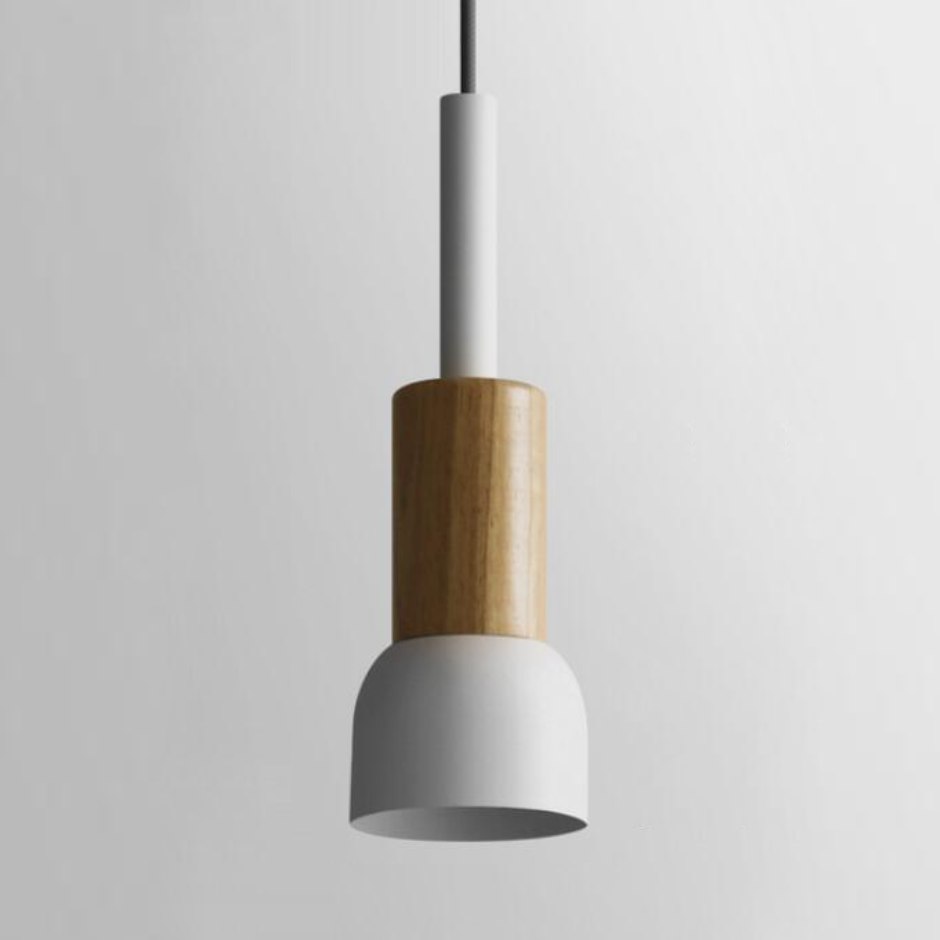 Astrid Metal & Wood Pendant Lights -  Final Sale