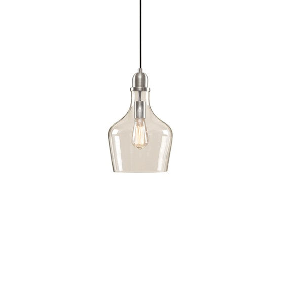 Auburn Glass Bell Pendant