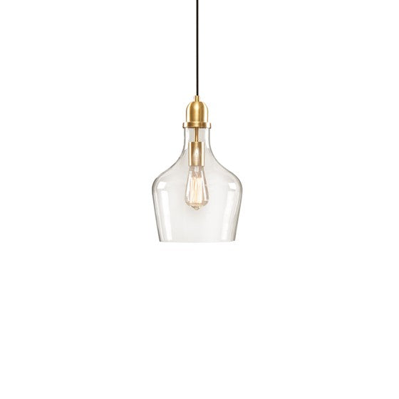 Auburn Glass Bell Pendant