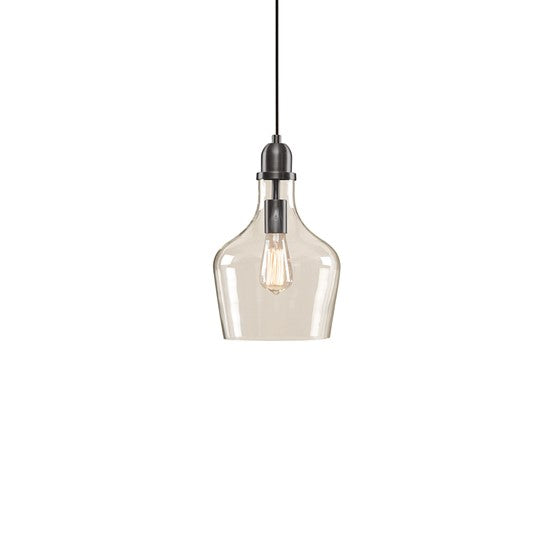 Auburn Glass Bell Pendant