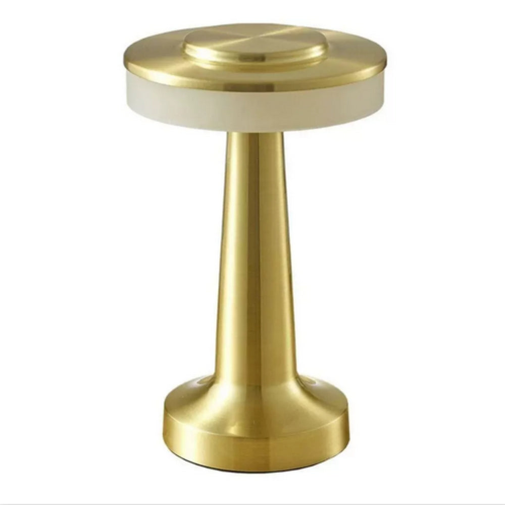 Aura Dome Cordless Table Lamp Gold