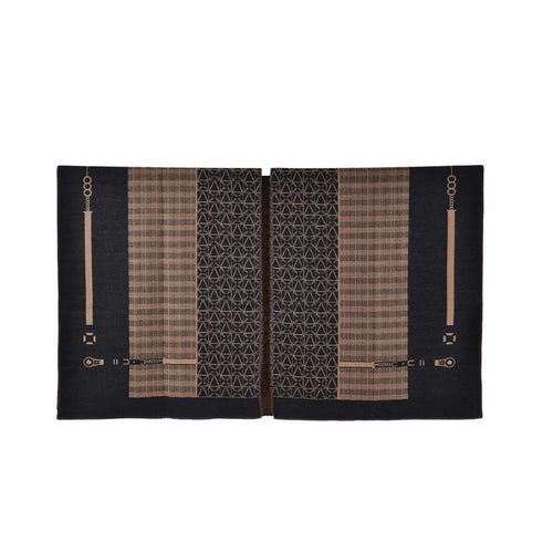 Auron Geometric Acrylic Poncho Shawl