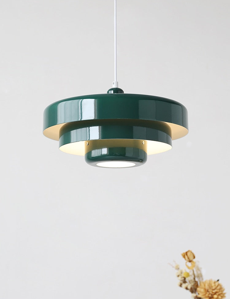 Axel Lacquered Metal Pendant
