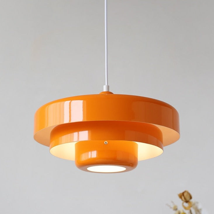 Axel Lacquered Metal Pendant