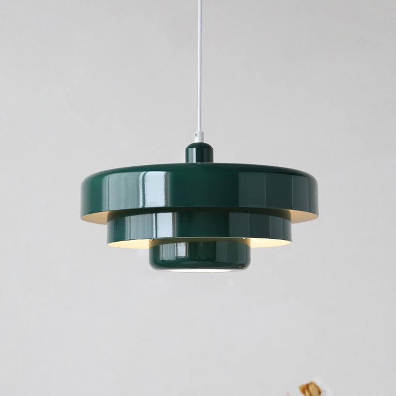 Axel Lacquered Metal Pendant