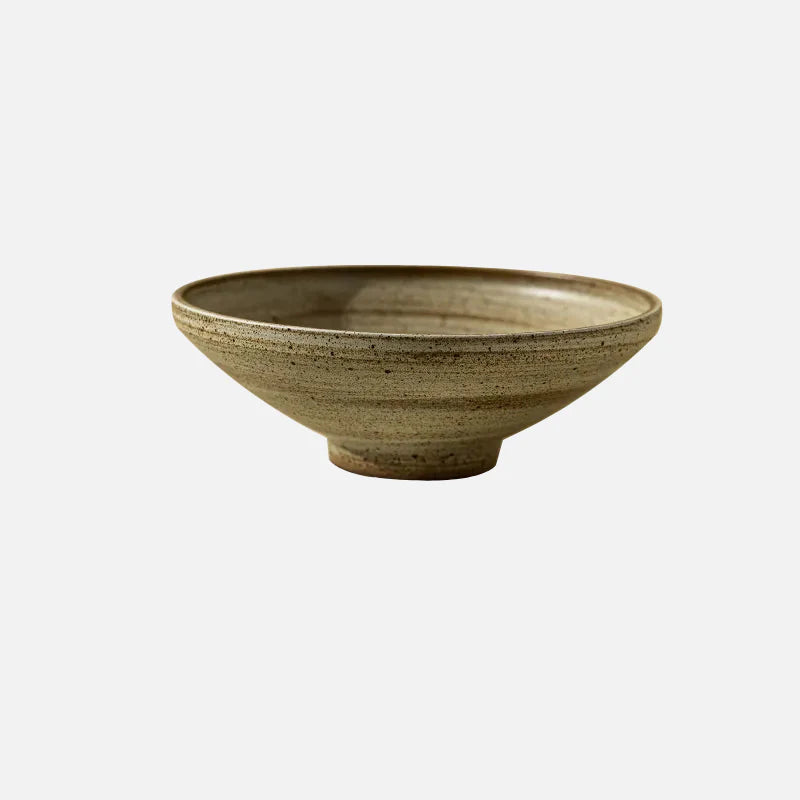 Aya Ceramic Ramen Bowl Brown