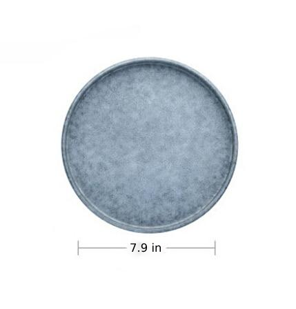 Azur Stoneware Ceramic Dinnerware Plate M