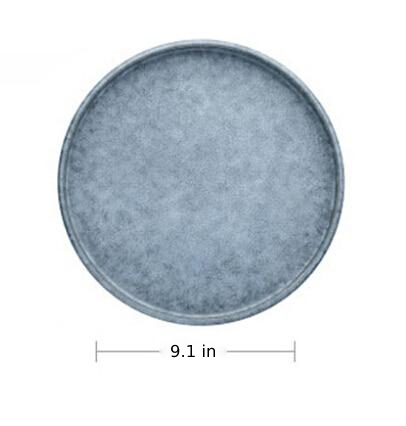 Azur Stoneware Ceramic Dinnerware Plate L